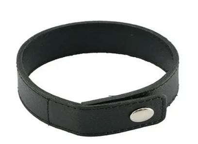 black leather wristband specifications and how to buy in bulk