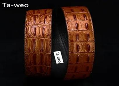 brown leather belts with complete explanations and familiarization